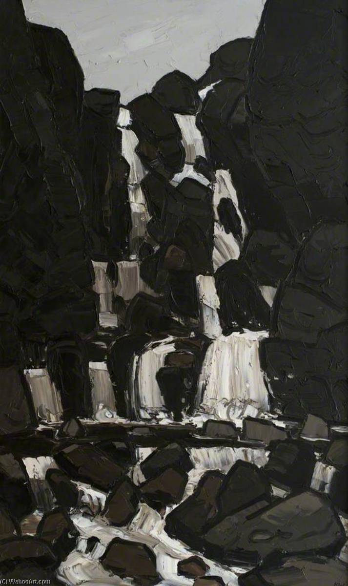 Waterfall, Ogwen — John Kyffin Williams