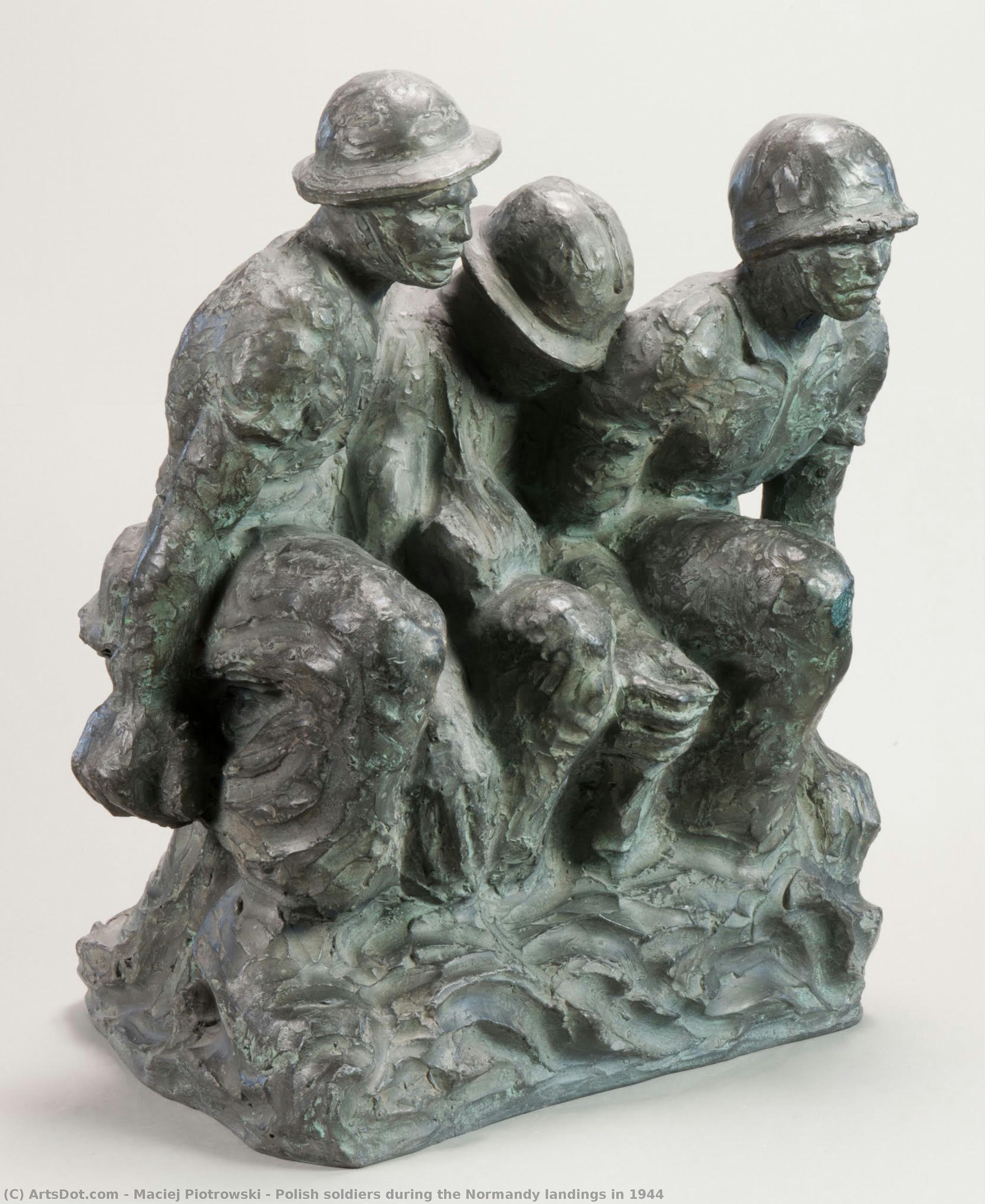 Polish Soldiers During The Normandy Landings In 1944 — Maciej Piotrowski