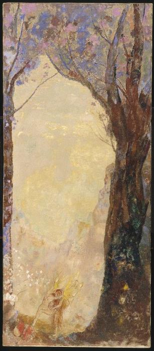 Jacob Wrestling With The Angel — Odilon Redon