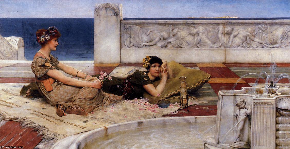 Loves Votaries — Lourens Alma Tadema