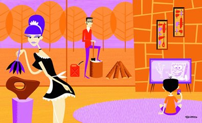 The History Of Isaac — Josh Agle (shag)