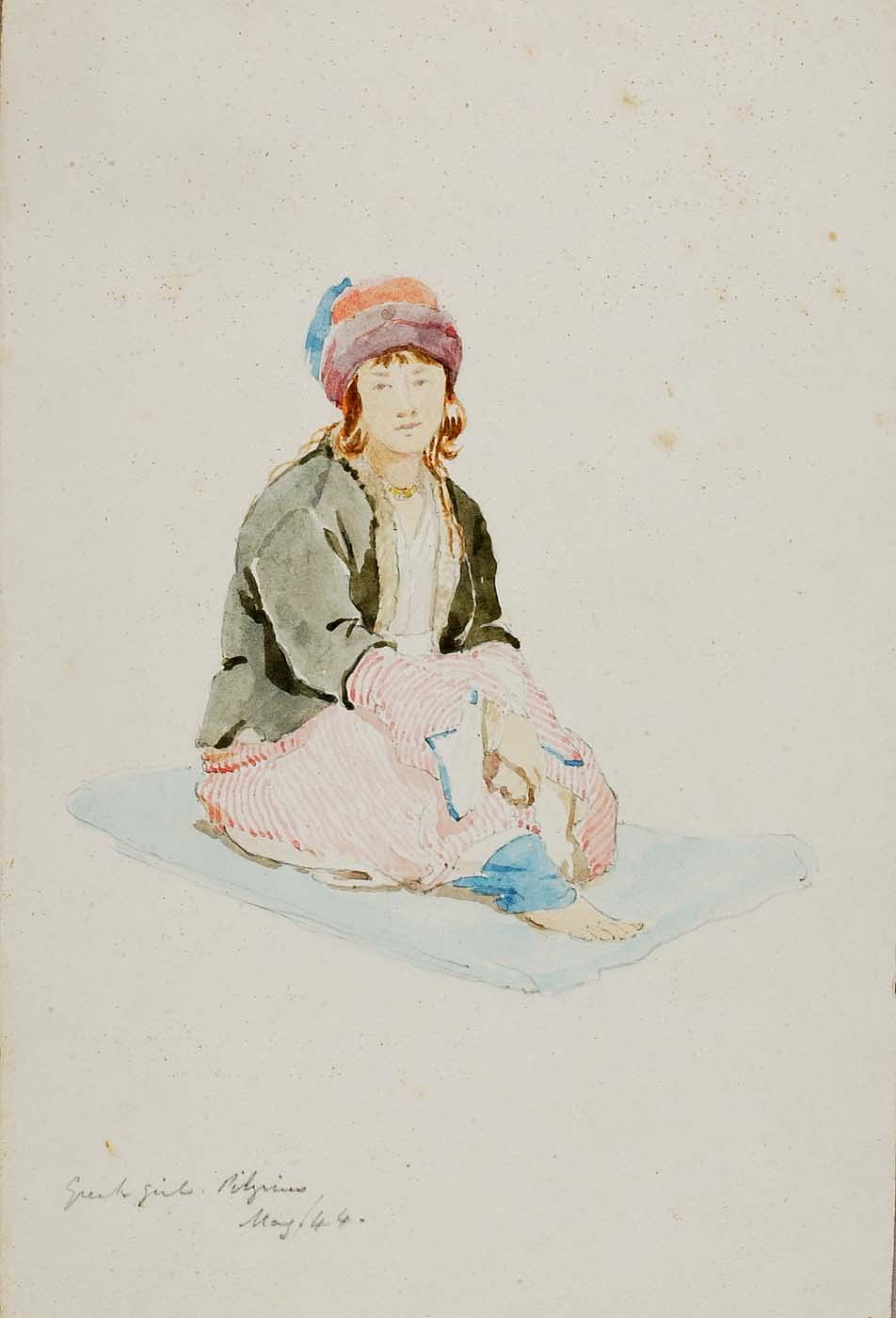 Greek Girl (pilgrim) — Miner Kilbourne Kellogg