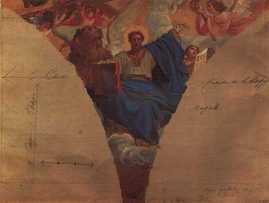 Mark The Evangelist — Karl Pavlovich Bryullov