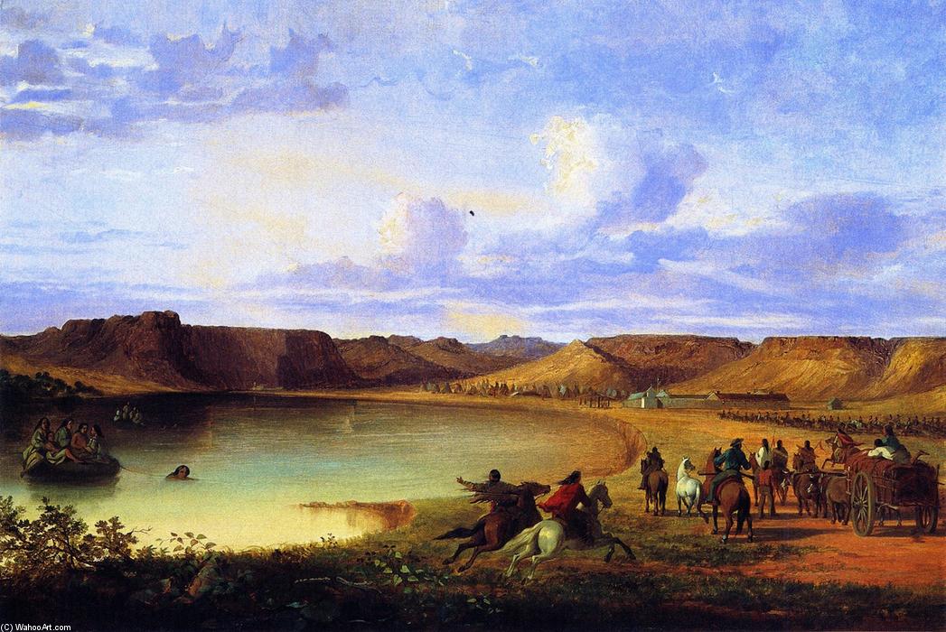 Fort Benton Indians, Fort Benton, Montana — John Mix Stanley