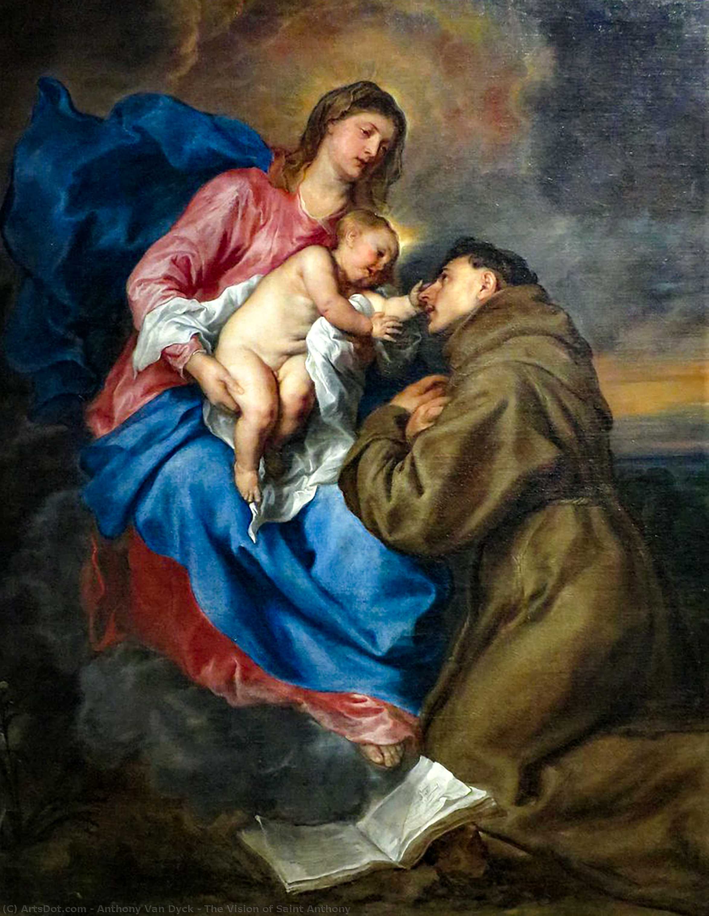 The Vision Of Saint Anthony — Sir Anthony Van Dyck