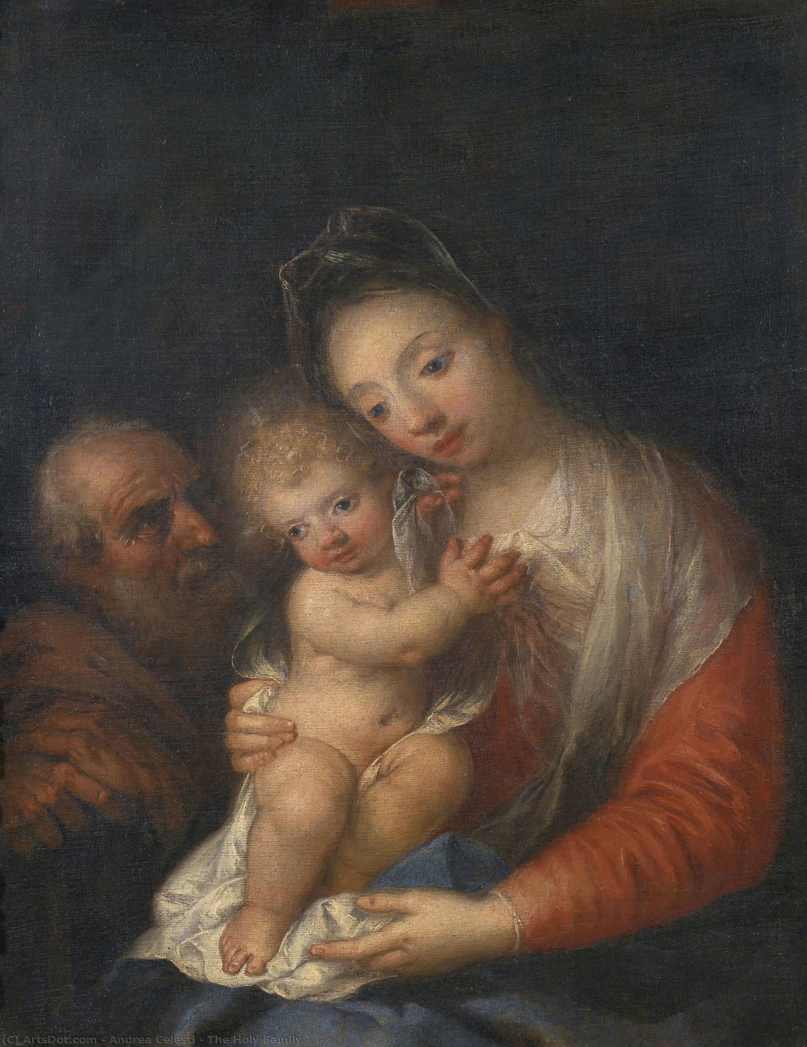 The Holy Family — Andrea Celesti