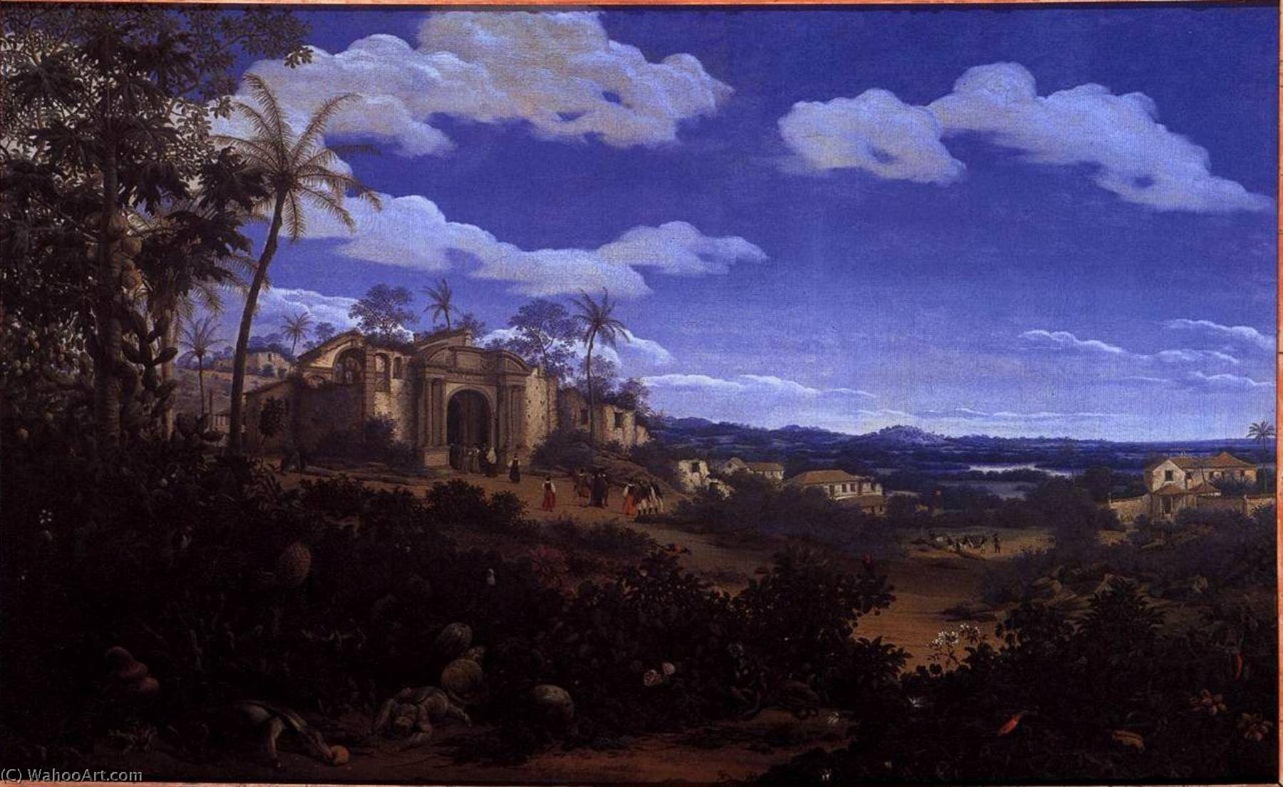 View Of Olinda, Brazil — Frans Jansz Post