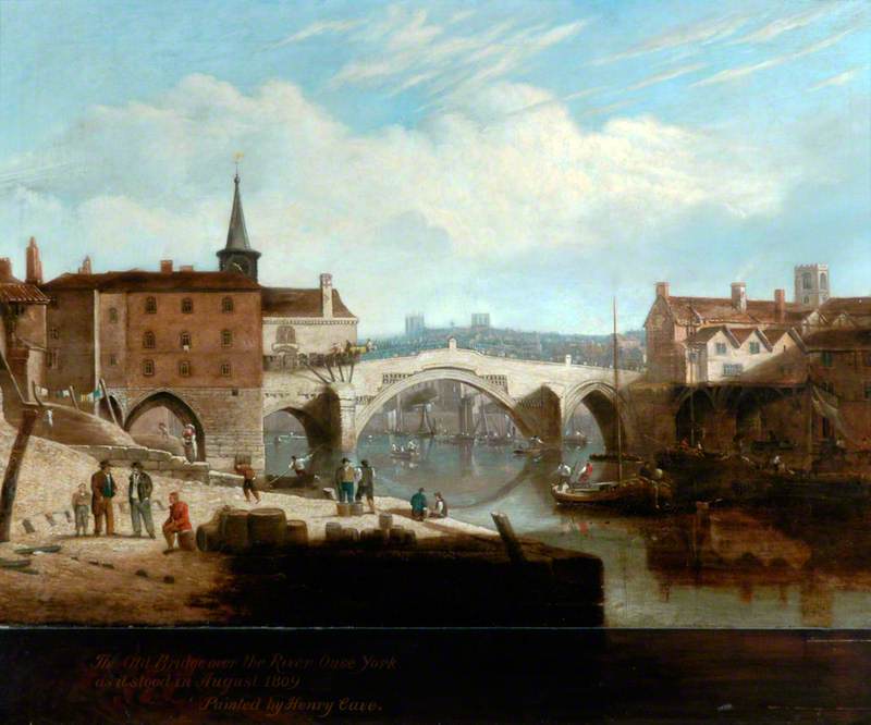The Old Bridge Over The River Ouse, York — Henry Cave