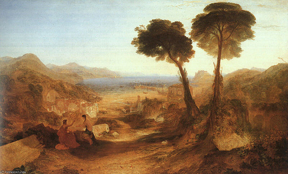 The Bay Of Baiae With Apollo And The Sibyl — Joseph Mallord William Turner