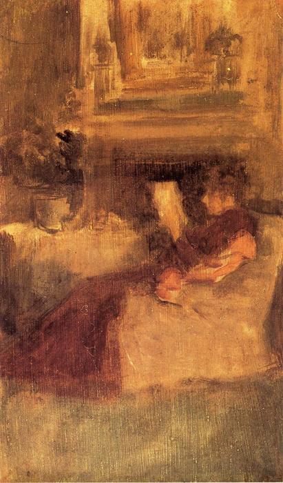 Miss Ethel Philip Reading — James Abbott Mcneill Whistler