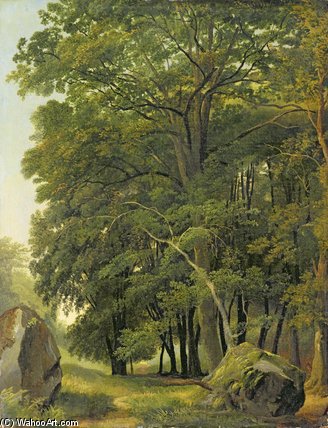 A Wooded Landscape — Рамзи Ричард Рейнегл