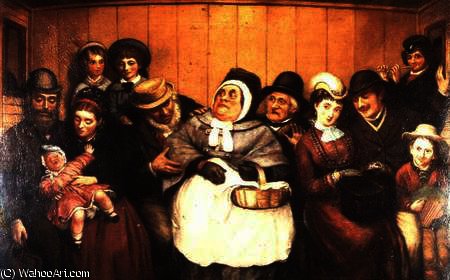 Seats For Five Persons — Abraham Solomon
