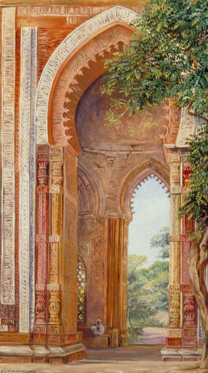 Grab Von Ali Ud Deen Und Neembaum, Delhi — Marianne North