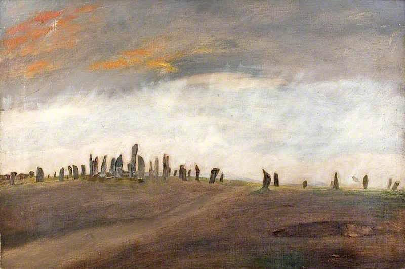 A Large Number Of Standing Stones — Alfred Balding
