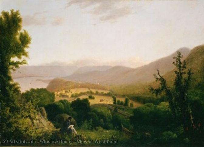 View At West Point — ウィンズロー・ホマー