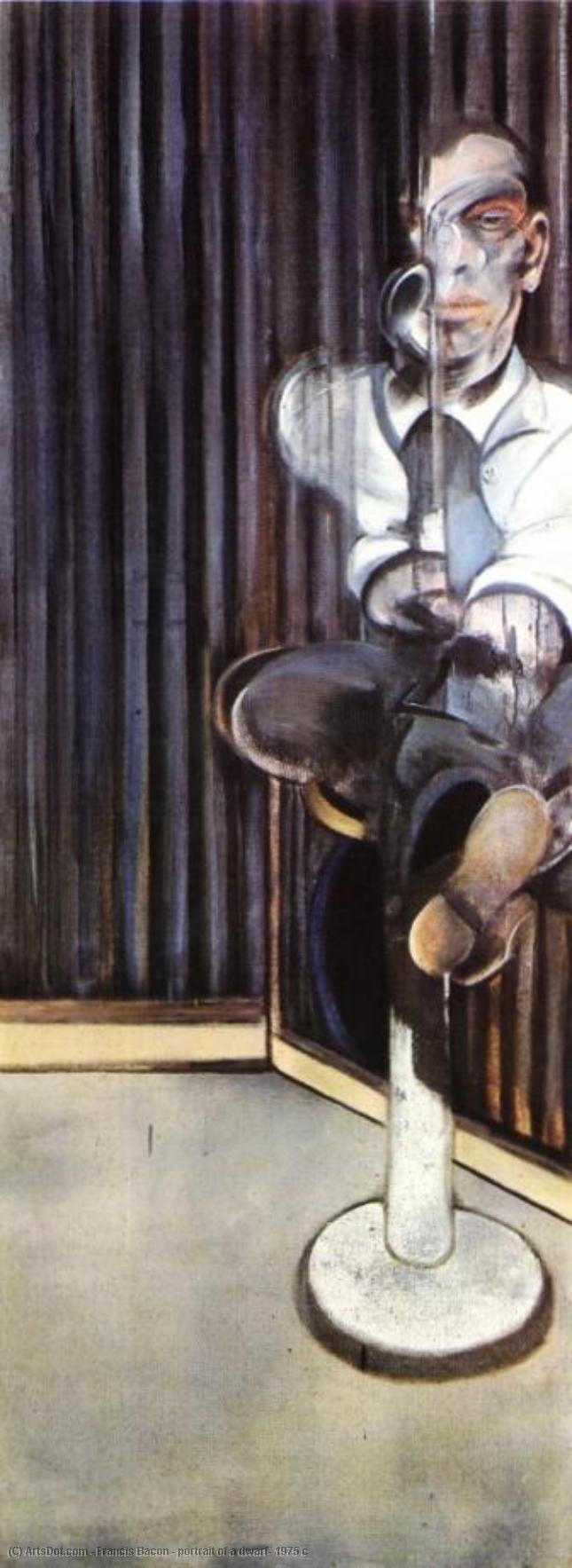 Portrait Of A Dwarf, 1975 C — Francis Bacon