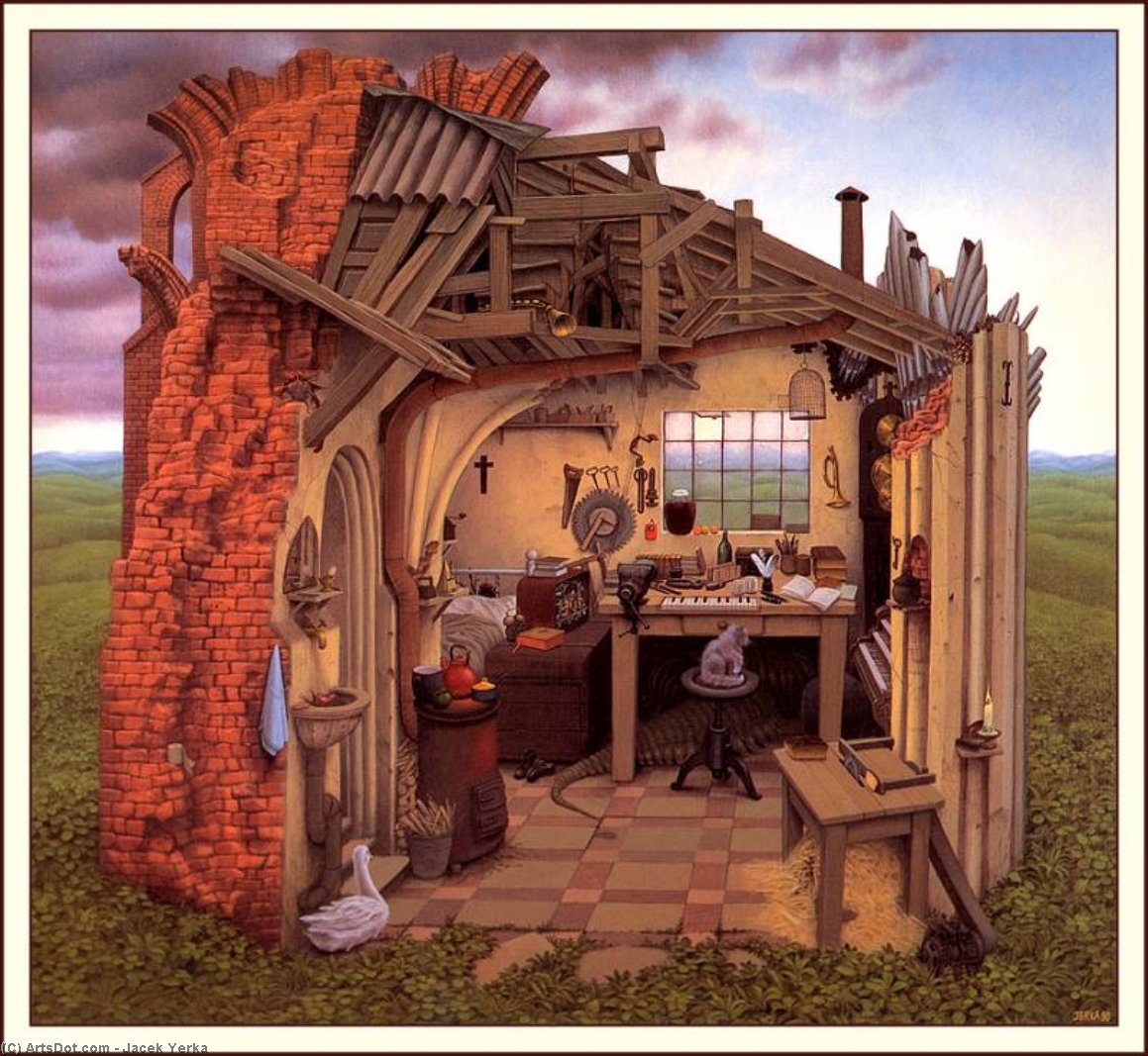 An Afternoon With The Brothers Grimm — Jacek Yerka