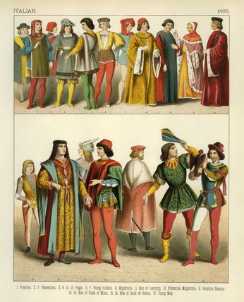 Italian Costume - — アルベルト・クレッチマー