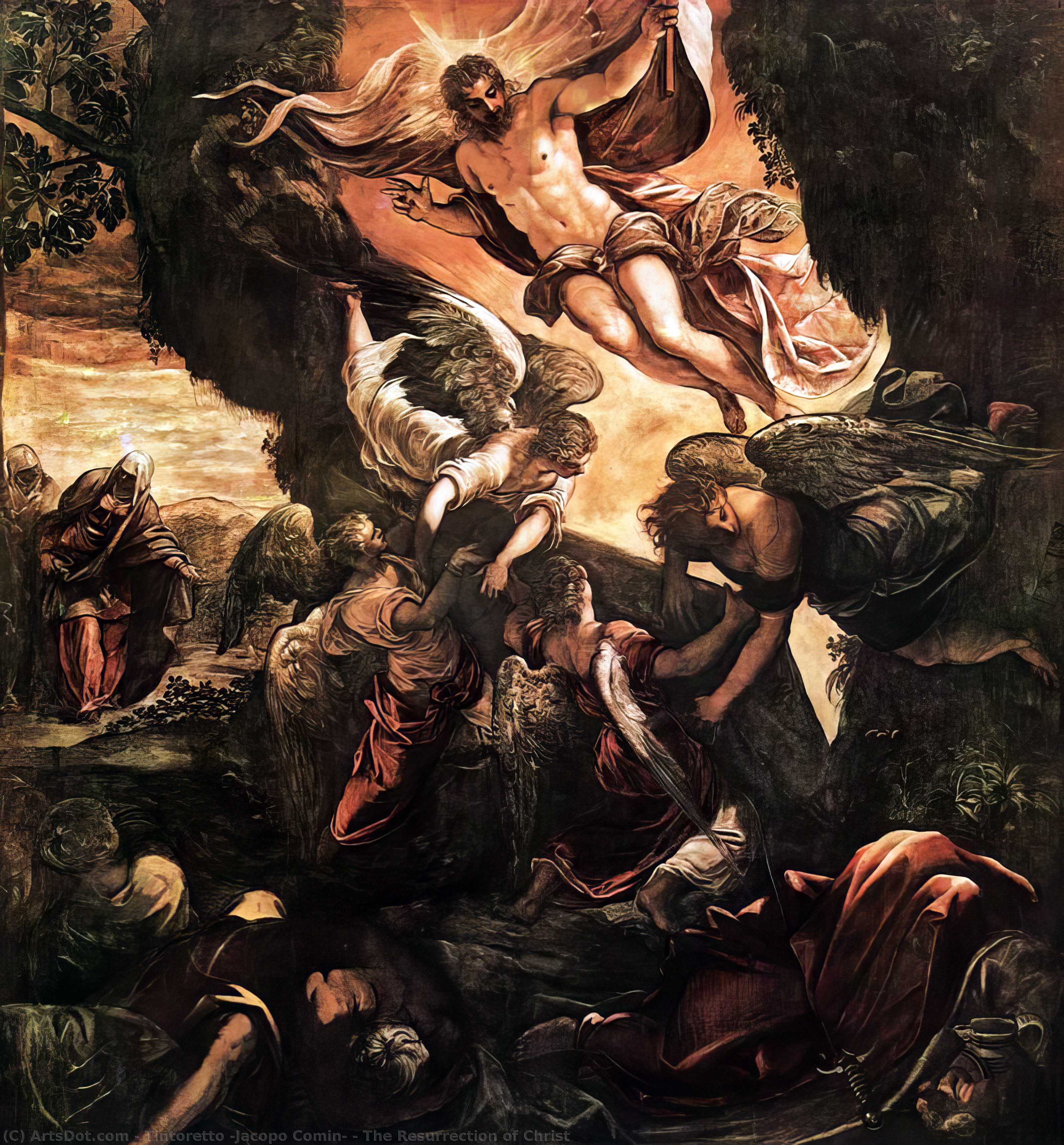 The Resurrection Of Christ — Jacopo Tintoretto