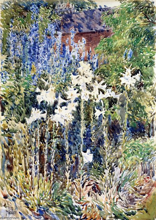Flower Garden — Frederick Childe Hassam