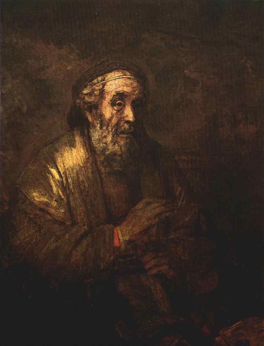 Homer, Royal Picture Gallery, The Hague — Rembrandt Van Rijn