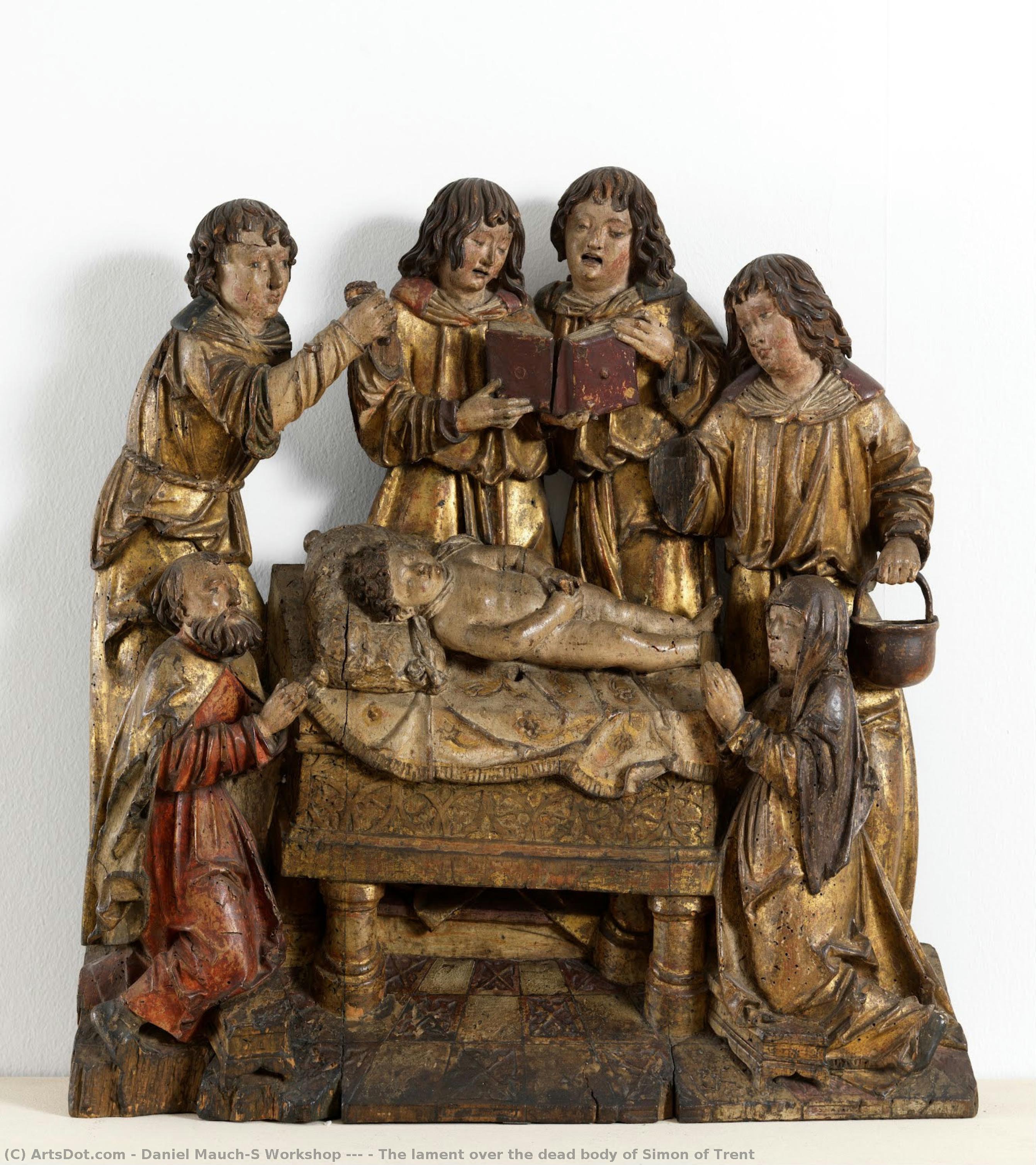 The Lament Over The Dead Body Of Simon Of Trent — Daniel Mauch’s Workshop (?)