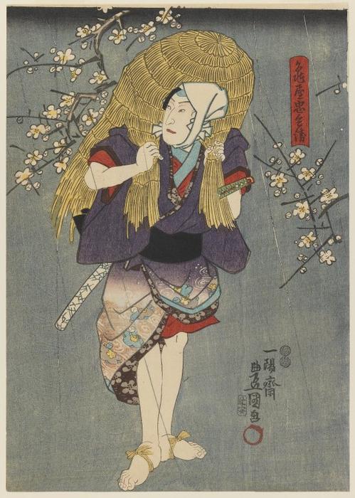 The Actor Playing A Farmer — Утагава Кунисада