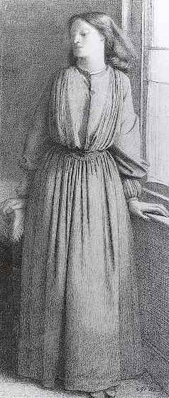 Retrato De Elizabeth Siddal 1 — Dante Gabriel Rossetti