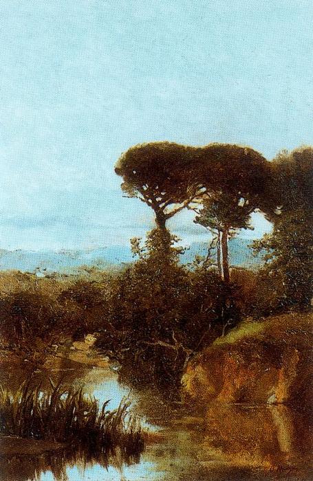 Landscape With Pine Meek — Ovidio Murguía De Castro