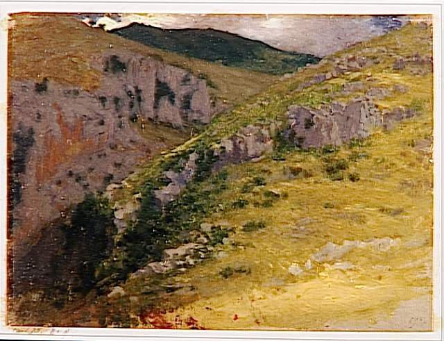 Versants Montagneux Opposes — Ernest Hébert (antoine Auguste Ernest Hebert)