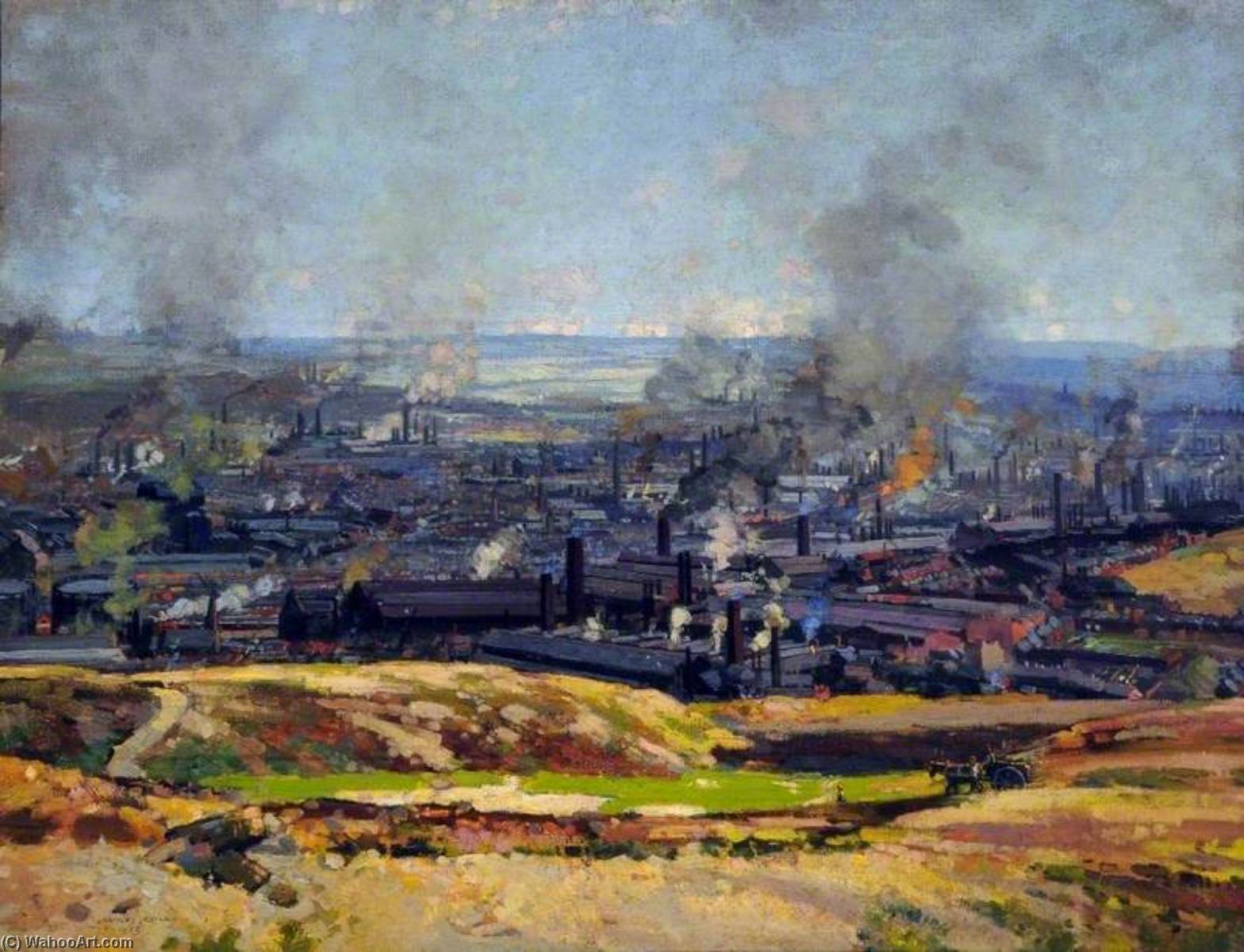 Sheffield From Wincobank Wood — Stanley Royle