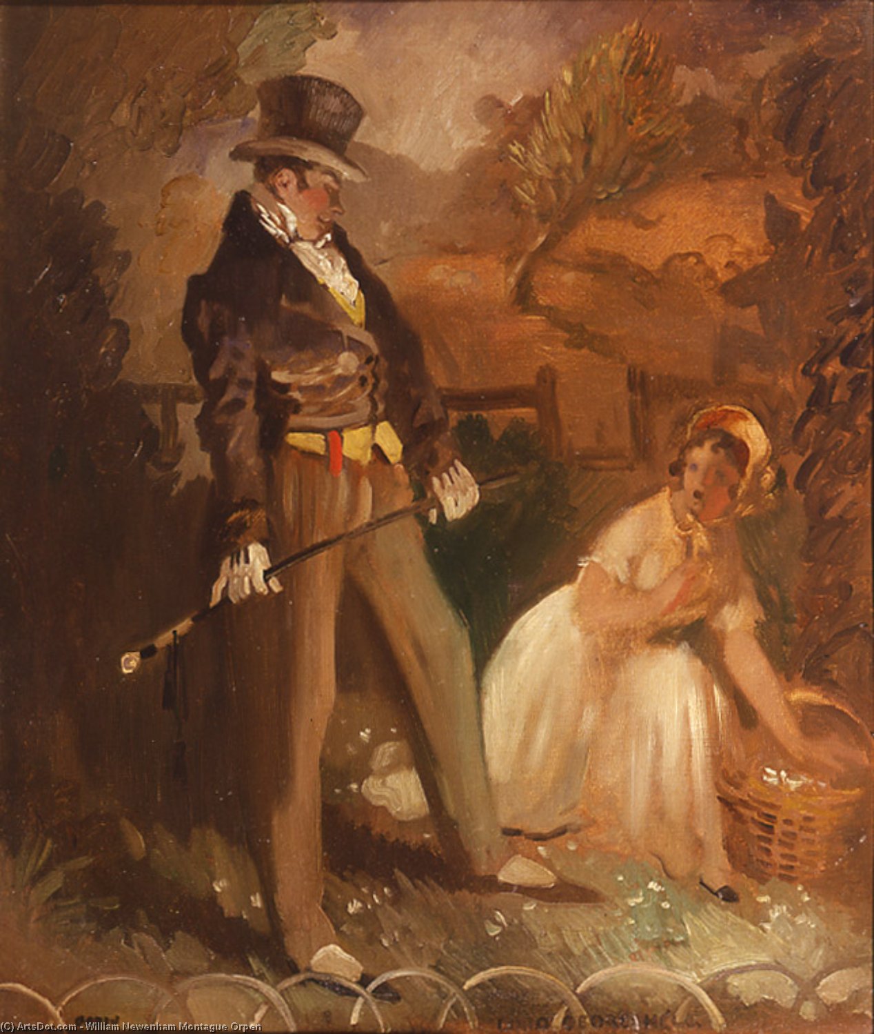 Lord George Hell — Sir William Newenham Montague Orpen