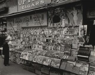Newsstand, East 32nd Street And Third Avenue, Manhattan — Berenice Abbott
