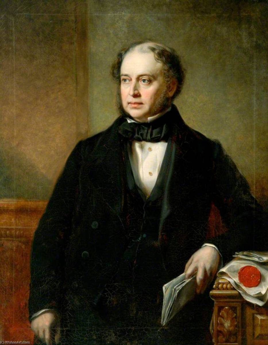 Thomas Robson, Mayor Of Hartlepool (1855–1857) — Clement Burlison