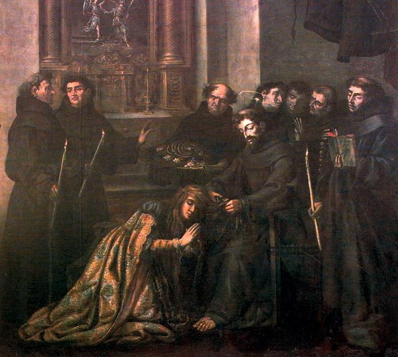 La Profesión De Santa Clara — Juan De Valdés Leal