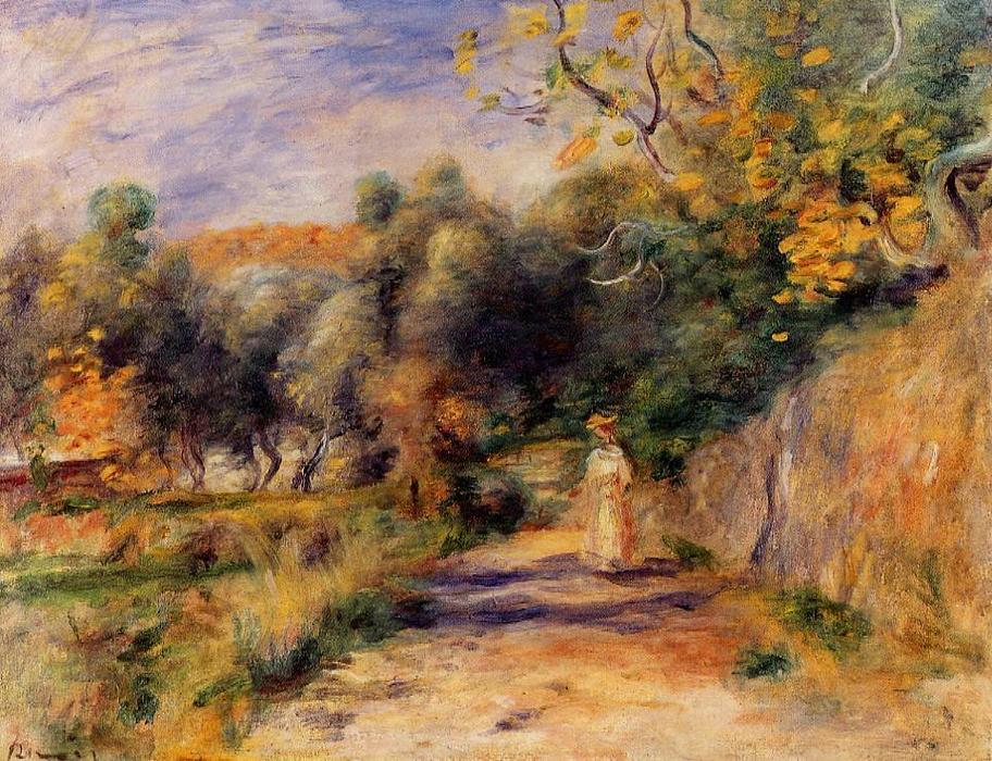 Landscape At Cagnes — Pierre-auguste Renoir