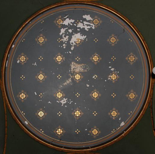Plafond Du Passage Vers Le Cabinet Des Gemmes — Guifard Dominique Henri