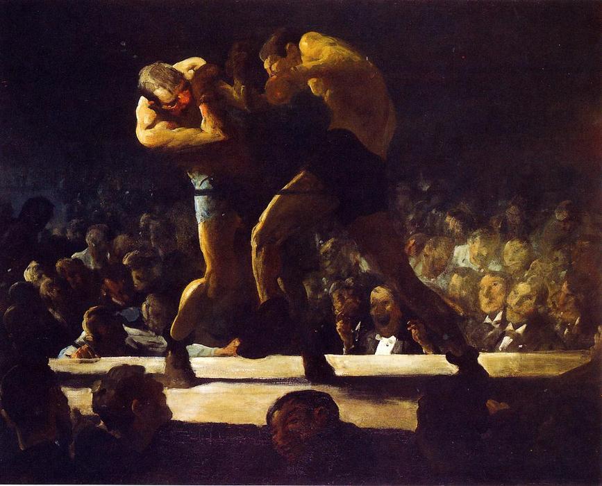 Club Night (also Known As Stag At Sharkey's) — George Wesley Bellows