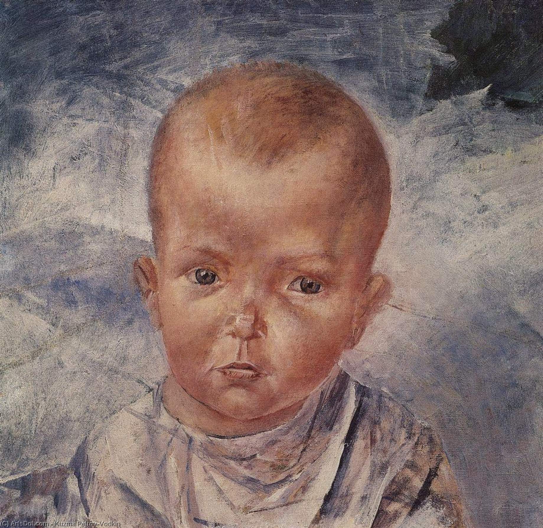The Daughter Of An Artist — Kuzma Petrov-vodkin