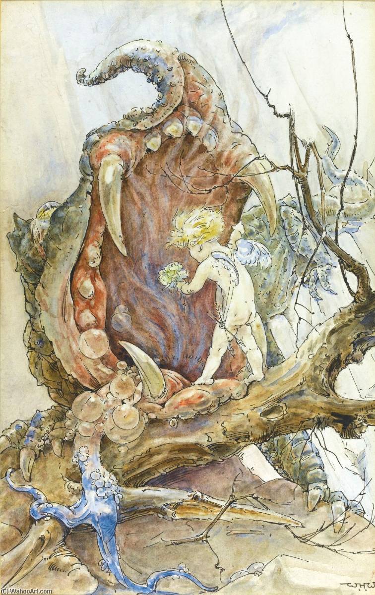 Collection Of Seven Ink And Watercolour Drawings, Comprising — William Henry Walker