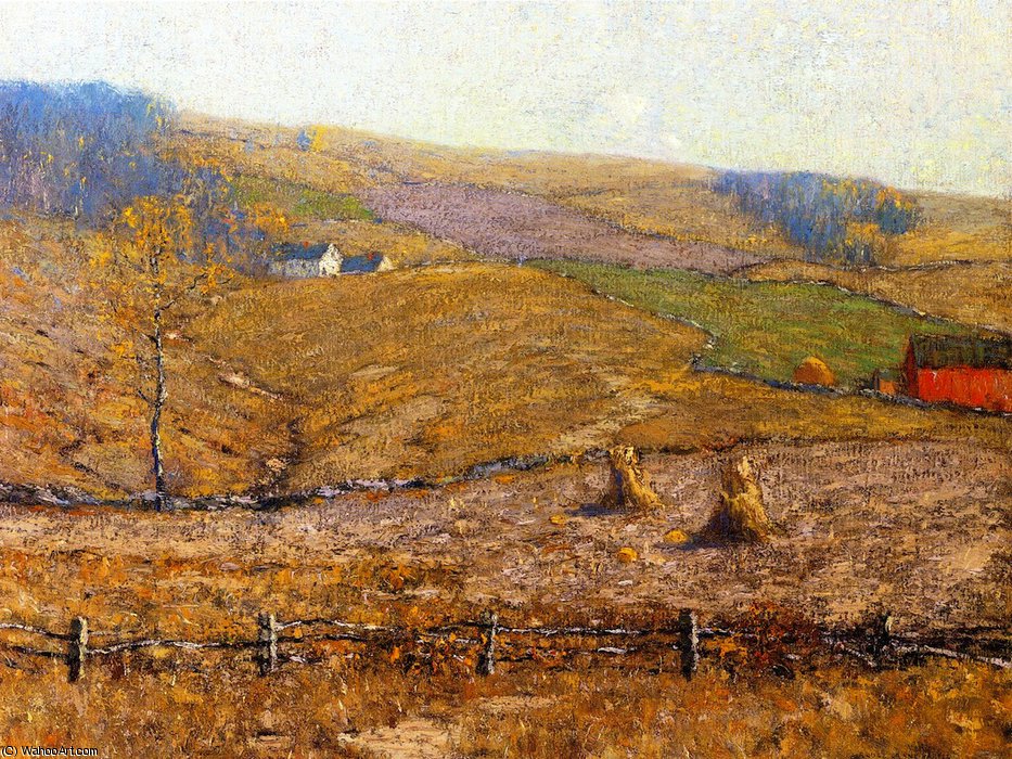 A New England Farm — Robert Bruce Crane