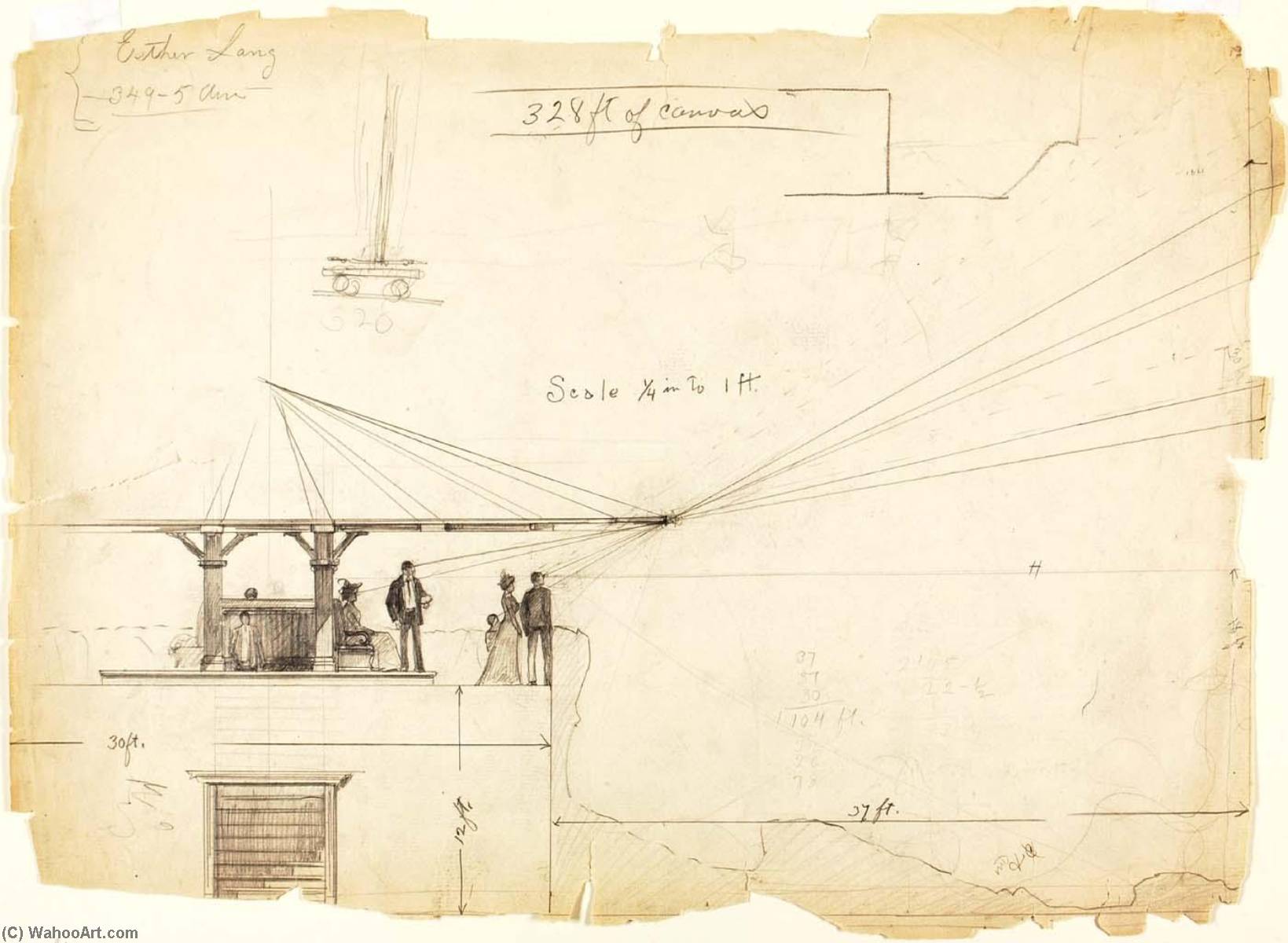 Untitled (perspective Sketch) — Louis Schaettle