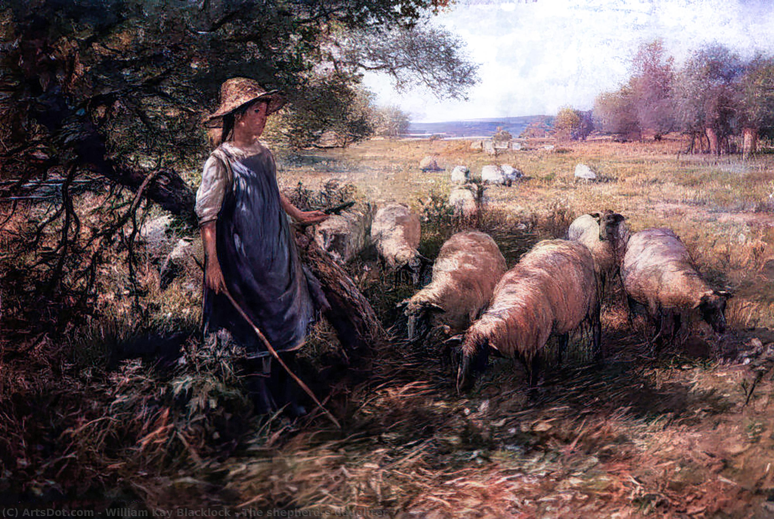 The Shepherd’s Daughter — William Kay Blacklock
