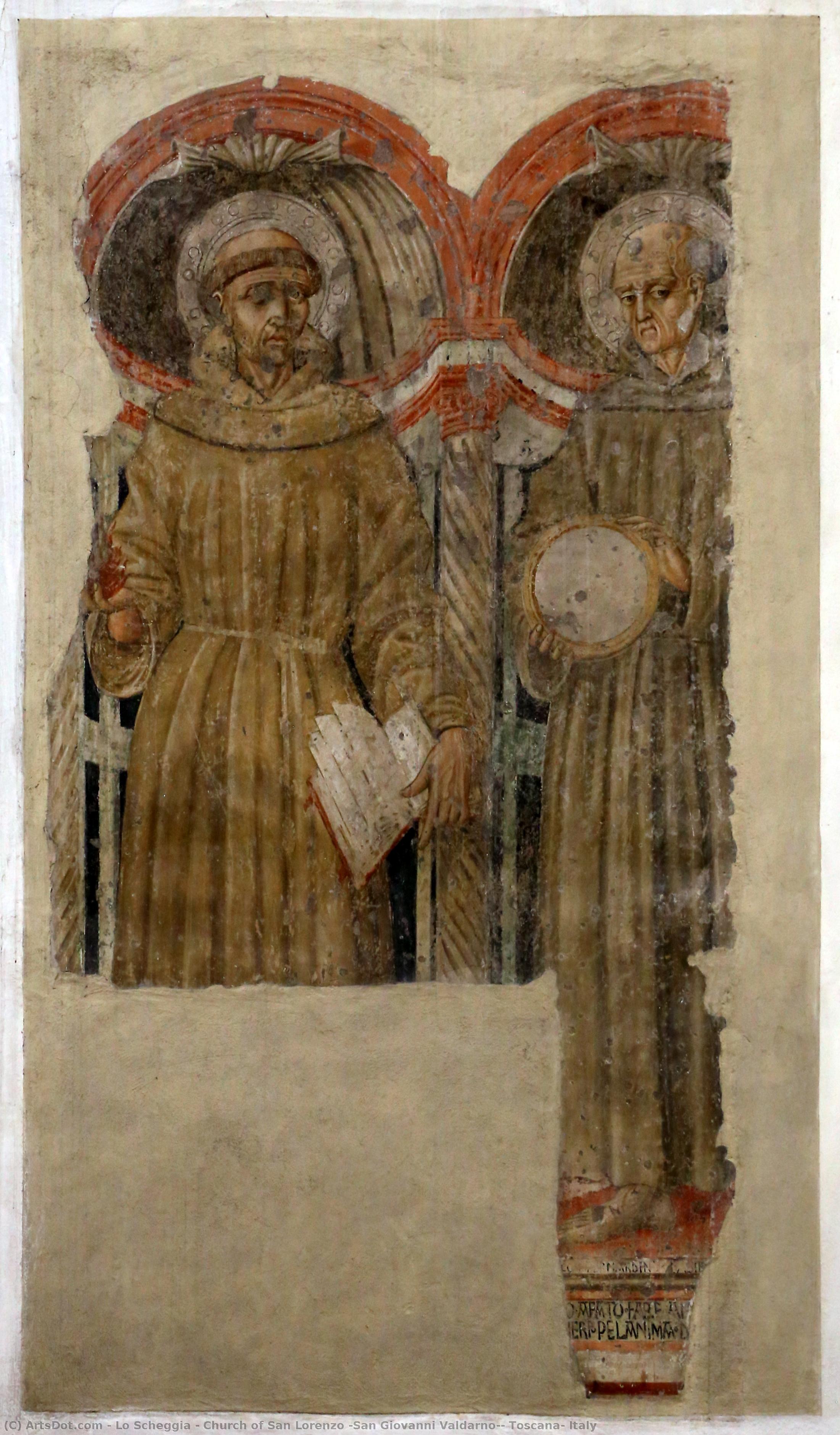 Church Of San Lorenzo (san Giovanni Valdarno), Toscana, Italy — Lo Scheggia