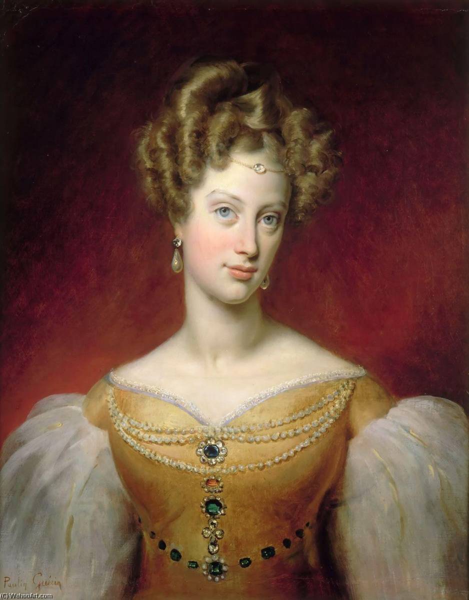 Marie Caroline, Princesse De Bourbon Sicile, Duchesse De Berry — Jean Urbain Guérin