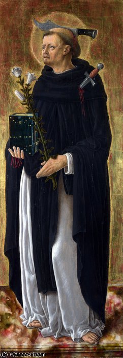 Saint Peter Martyr — Giorgio Schiavone