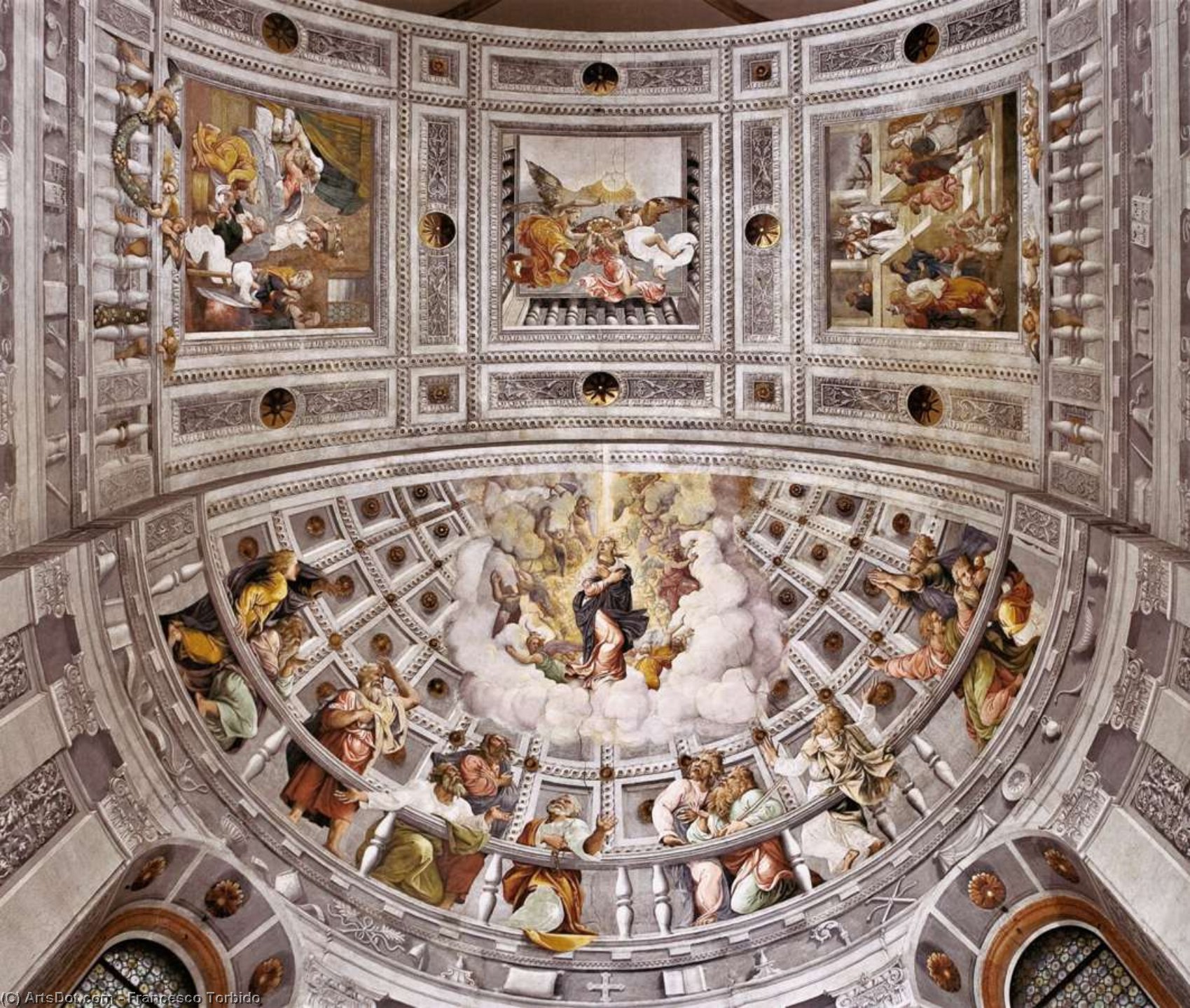 Assumption Of The Virgin — Francesco Torbido