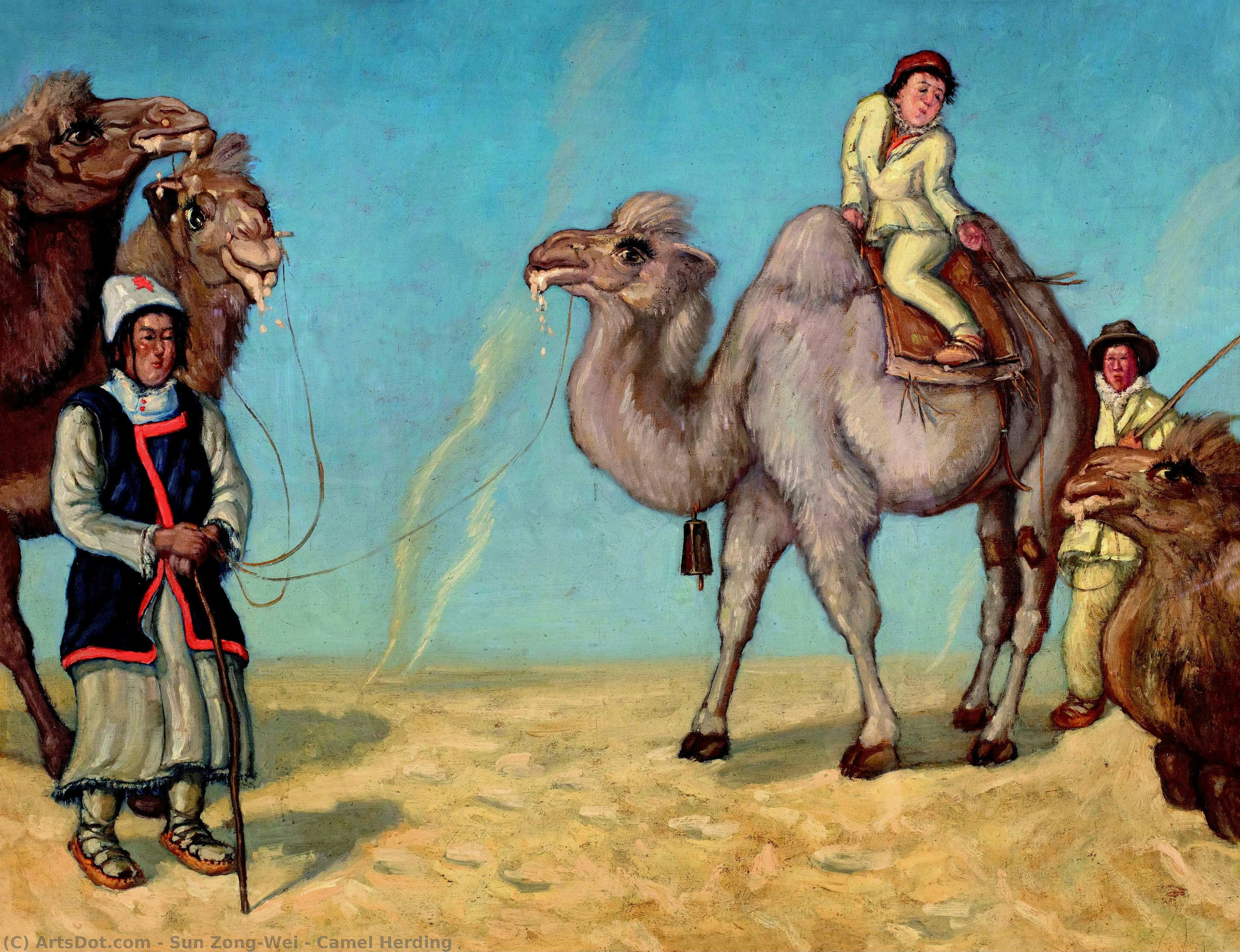 Camel Herding — Sun Zong-wei
