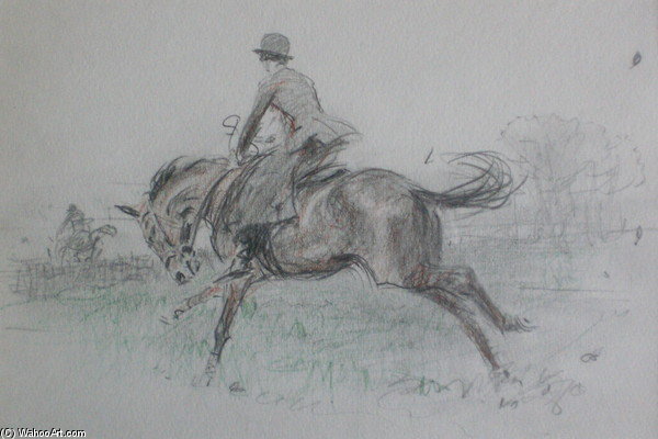 A Bold Side Saddle Rider — Gilbert Holiday