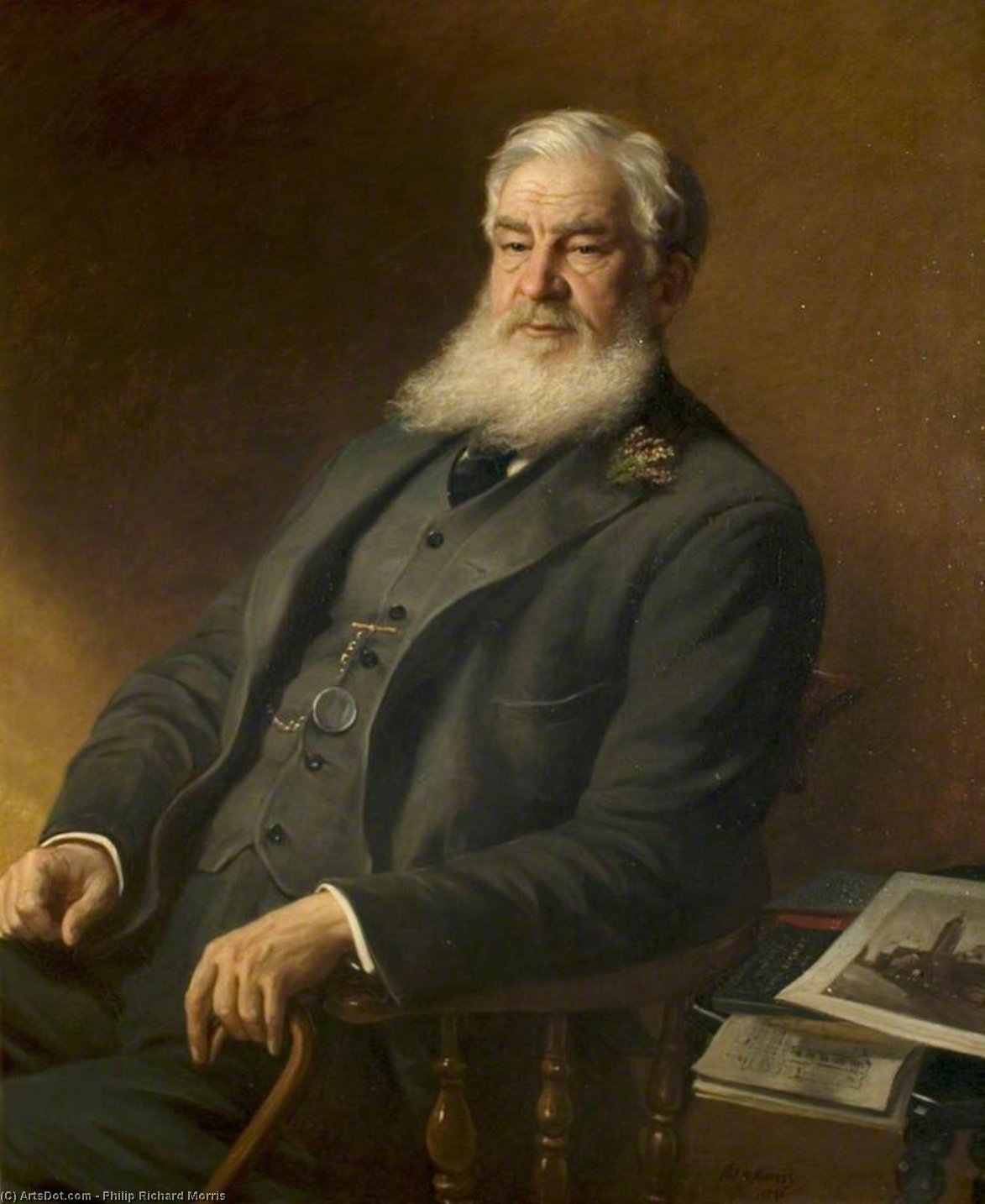 Charles Edward Flower — Philip Richard Morris